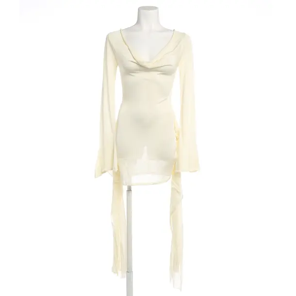 Dress, in Cream, Viscose, Aya Muse