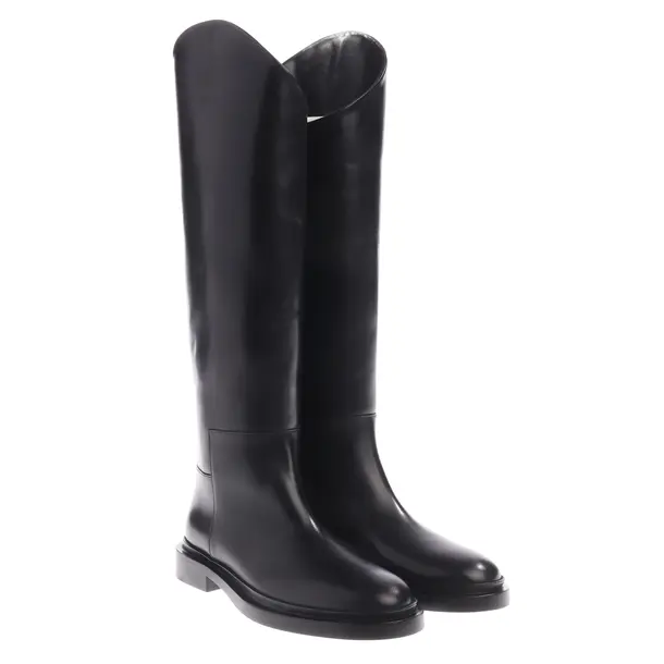 Stiefel, in Schwarz, Jil Sander
