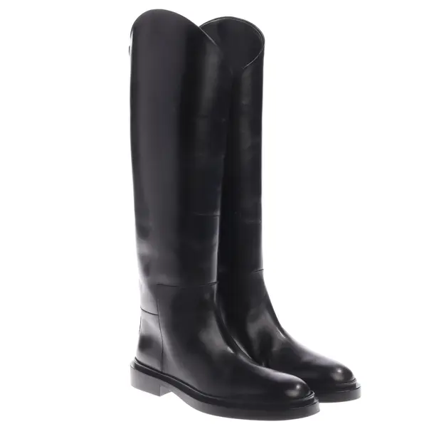 Stiefel, in Schwarz, Jil Sander