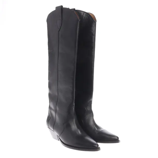 Stiefel, in Schwarz, Jil Sander