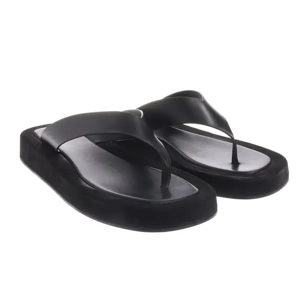 Sandals, in Black, The Row