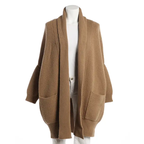Cardigan, in Brown, Wool, Avant Toi