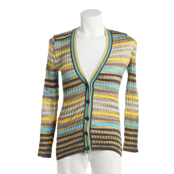 Cardigan, in Multicolored, Cotton, Missoni M
