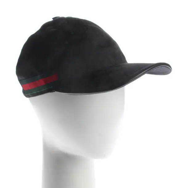 Cap, in Black, Polyester, Gucci