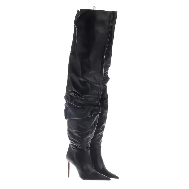 Over-The-Knee Boots, in Black, Amina Muaddi