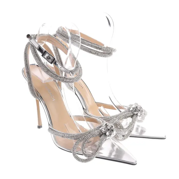 Pumps, in Silver, Mach & Mach