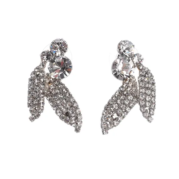 Ohrringe, in Silber, Metall (metallisch, metallisiert), Jennifer Behr