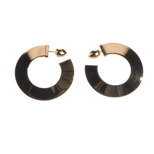 Ohrringe, in Gold, Metall (metallisch, metallisiert), Alaia