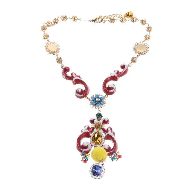 Necklace, in Multicolored, Metal (metallic, metallized), Dolce & Gabbana