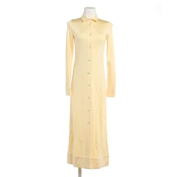Cocktail Dress, in Neon Yellow, Viscose, Jil Sander