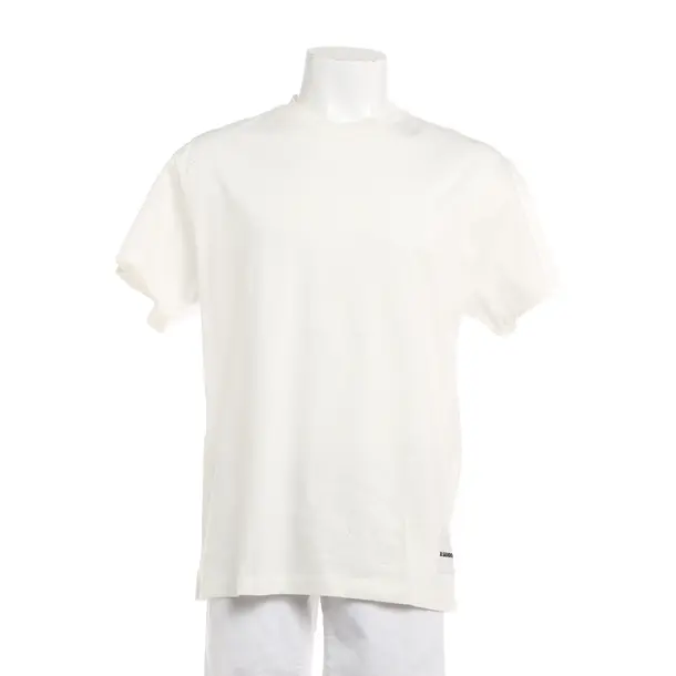 Maglietta, in Crema, Cotone, Jil Sander