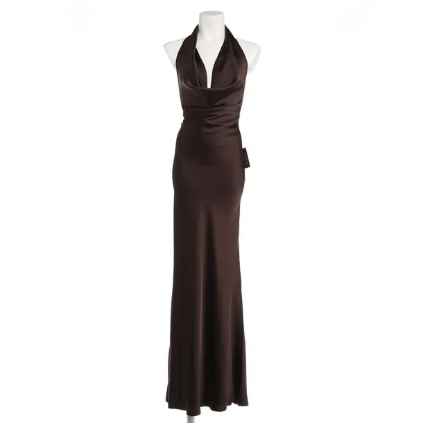 Cocktailkleid, in Braun, Polyester, Norma Kamali