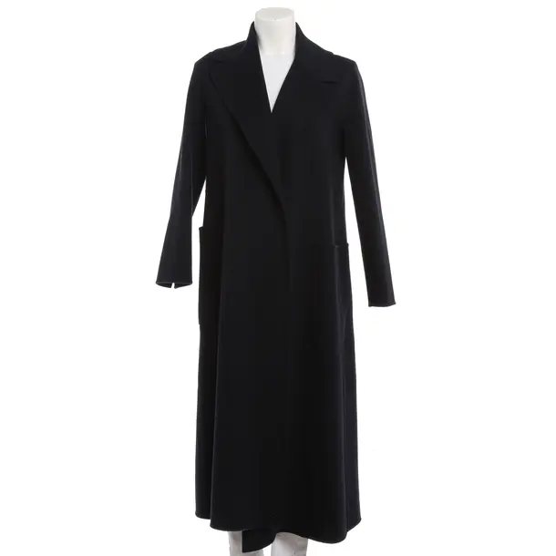 Mid-Season Coat, in Navy, Wool, Max Mara