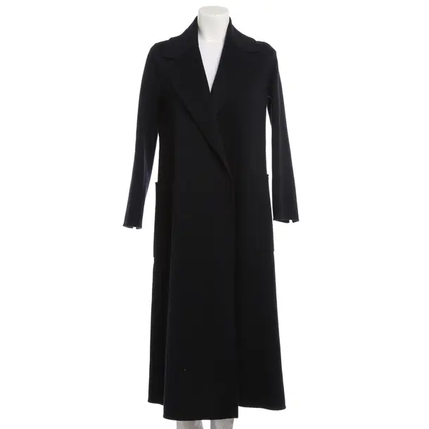 Übergangsmantel, in Navy, Wolle, Max Mara