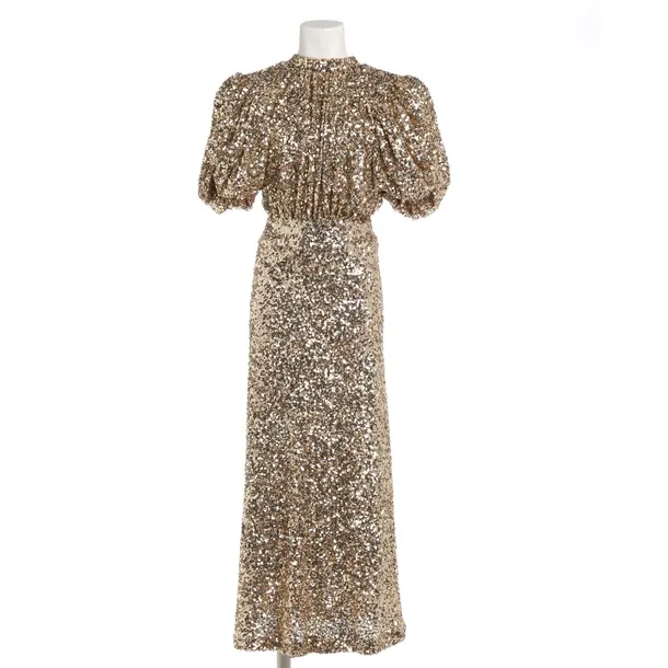 Cocktail Dress, in Gold, Polyester, Rotate Birger Christensen