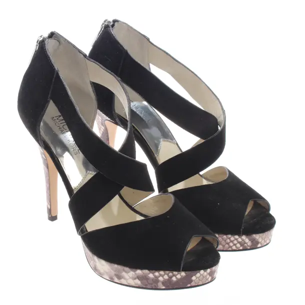 Heeled Sandals, in Black, Michael Kors