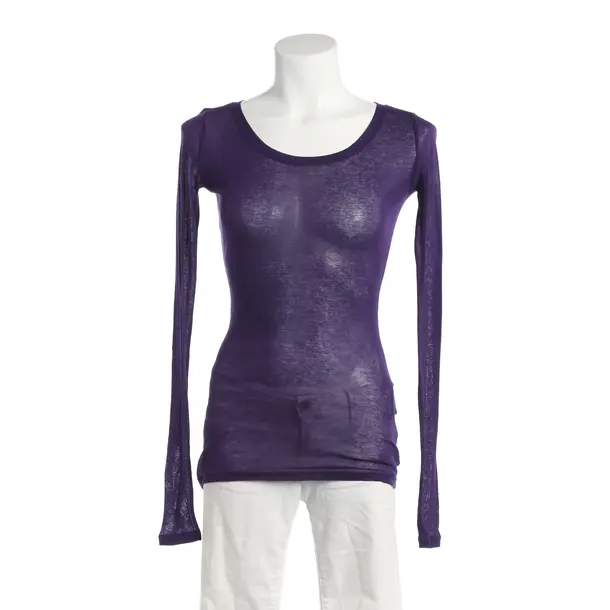 Longsleeve, in Lila, Baumwolle, Riani