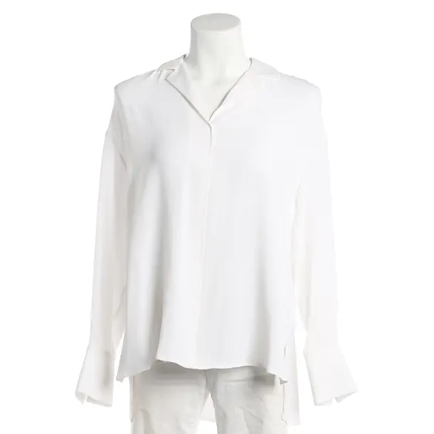 Blouse, in White, Acetate, Riani