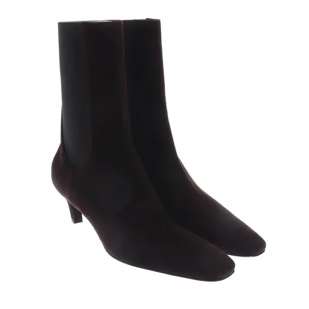 Stiefeletten, in Dunkelbraun, Totême