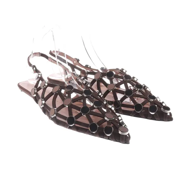 Slingbacks, in Braun, The Attico