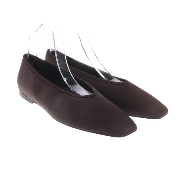 Ballet Flats, in Dark Brown, Totême