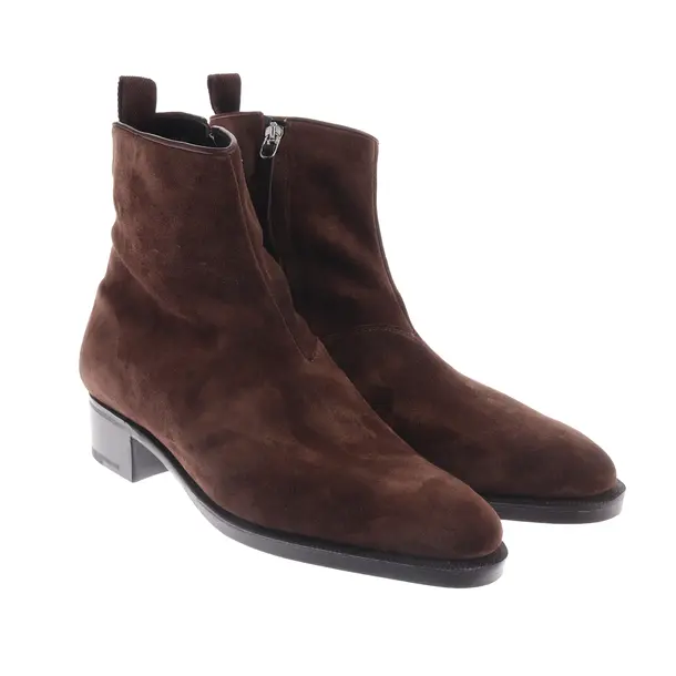 Stiefeletten, in Braun, John Lobb