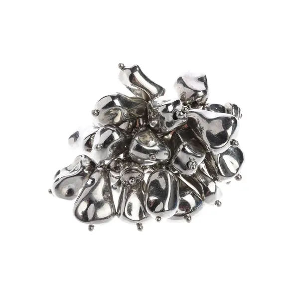 Anello, in argento, Metallo (metallico, metallizzato), Dries van Noten