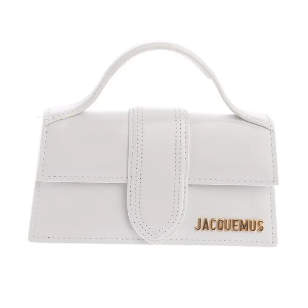 Handtasche, in Weiß, Leder, Jacquemus