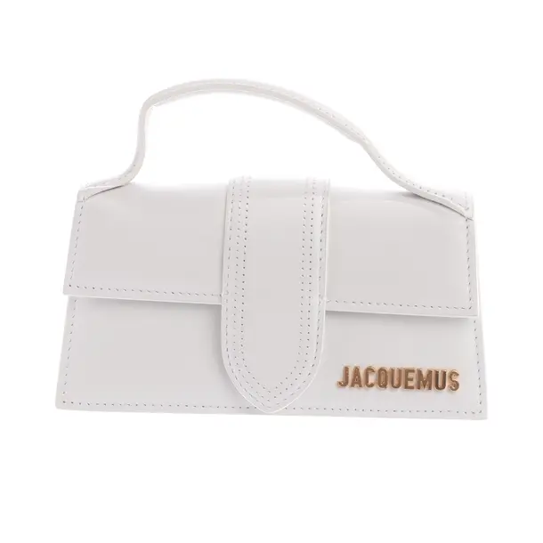 Handbag, in White, Leather, Jacquemus