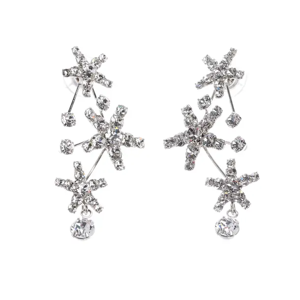 Ohrringe, in Silber, Metall (metallisch, metallisiert), Jennifer Behr