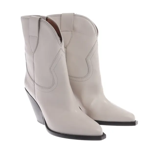 Ankle Boots, in White, Isabel Marant