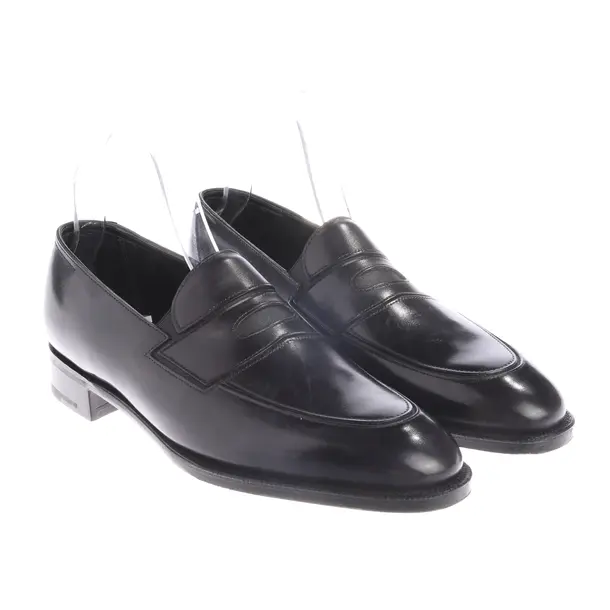 Loafers, in Black, John Lobb