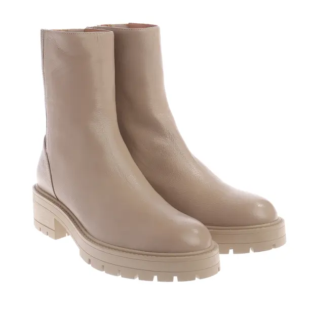 Chelsea Boots, in Hellbraun, Aquazzura