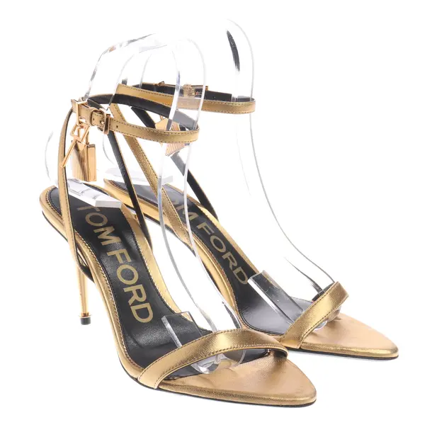 Sandaletten, in Gold, Tom Ford