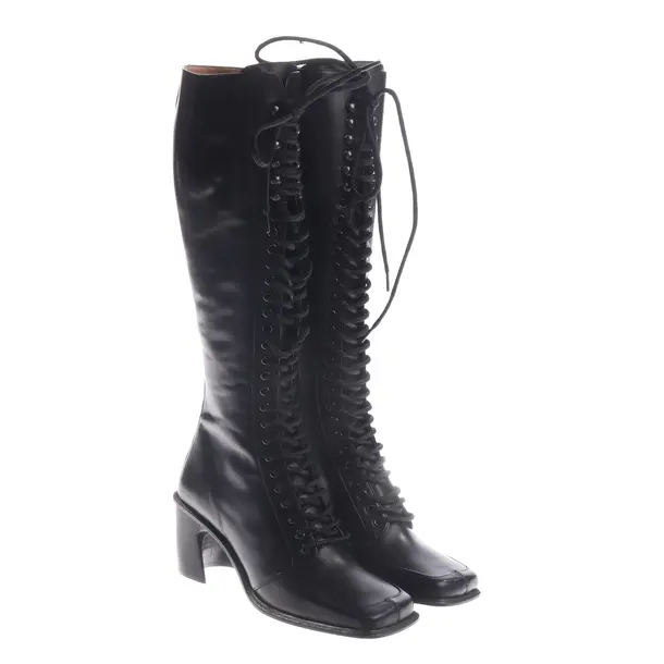 Stiefel, in Schwarz, Marine Serre