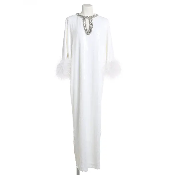 Cocktailkleid, in Weiß, Polyester, self-portrait