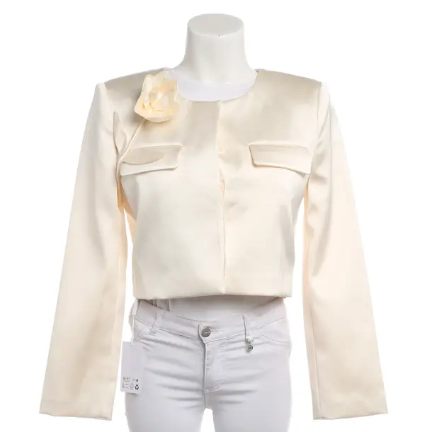 Blazer, in Beige, Polyester, self-portrait