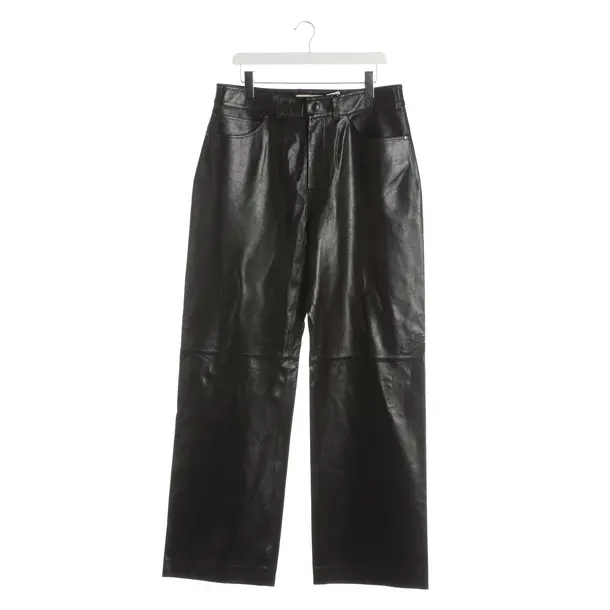 Pants, in Black, Leather, Entire Studios