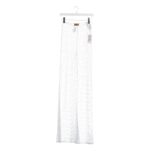 Hose, in Hellgrau, Viskose, Missoni