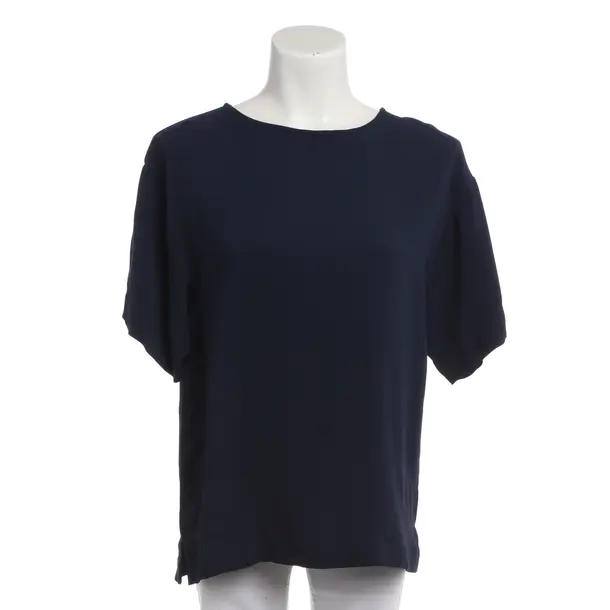 Bluse, in Navy, Viskose, Asceno