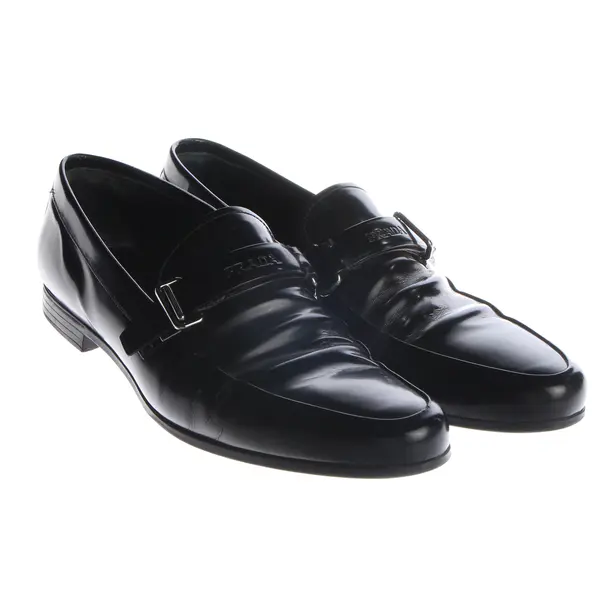 Mocassini, in Nero, Prada