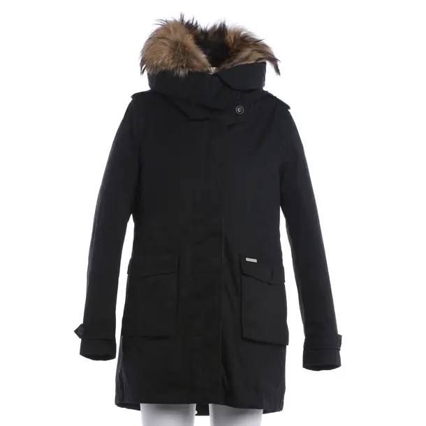 Winter Jacket, in Black, Polyamide, Woolrich