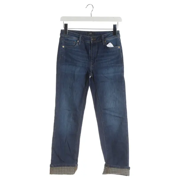 Straight Fit Jeans, in Blue, Cotton, Raffaello Rossi