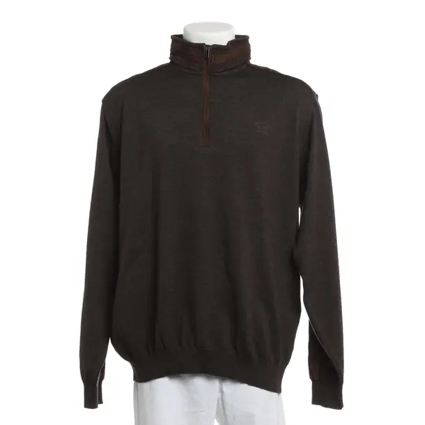 Maglione, in Marrone scuro, Lana, Paul e Shark