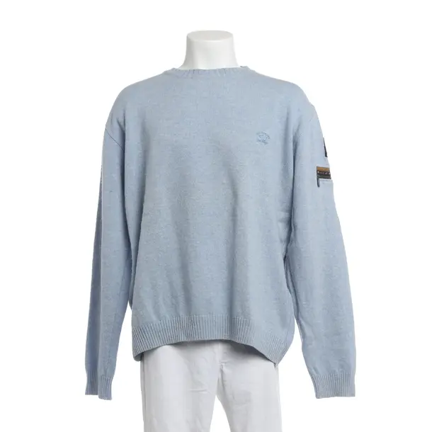 Pullover, in Hellblau, Wolle, Paul & Shark