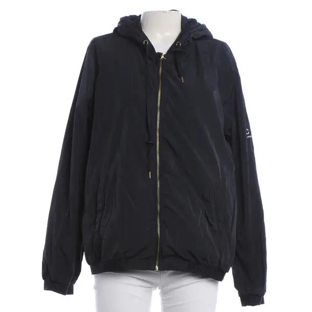 Mid-Season Jacket, in Navy, Polyimide, Closed