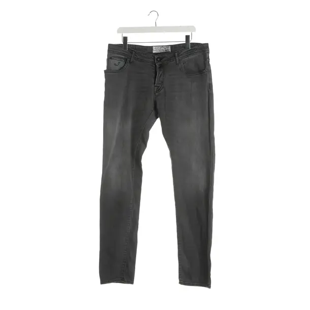 Slim Fit Jeans, in Gray, Cotton, Jacob Cohen