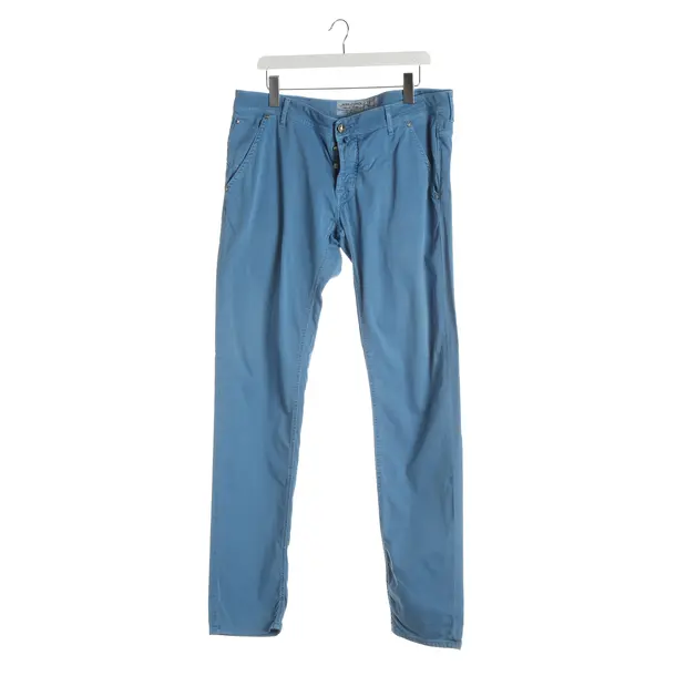 Pants, in Blue, Cotton, Jacob Cohen