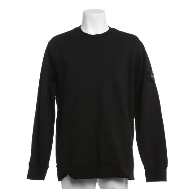 Sweatshirt, in Black, Cotton, Stone Island