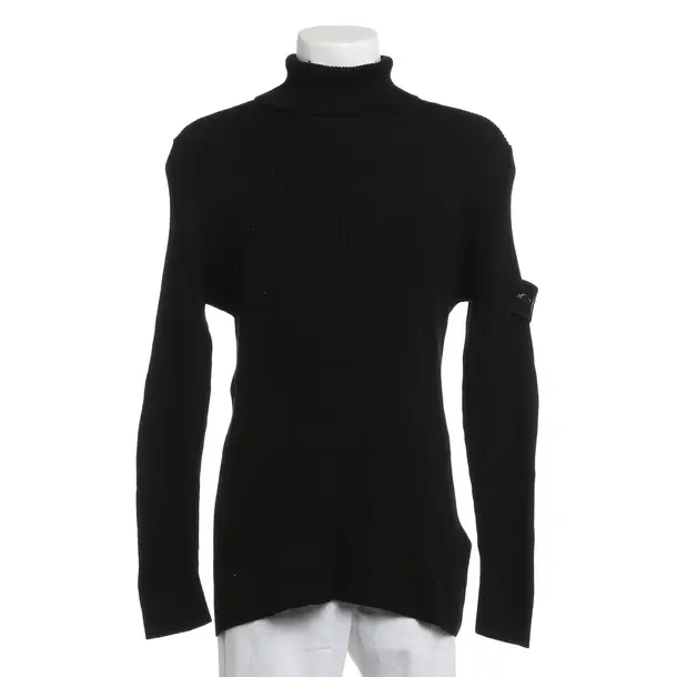 Maglione, in Nero, Lana, Isola di pietra